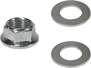 Amazon.com: JMCHstore Rear Axle & Lock Nut w/Spacer Assembly for
